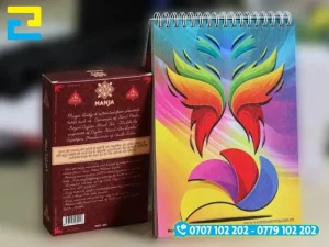 Hình 1: Mẫu ấn phẩm decal cán kim tuyến sinh động, ấn tượng.