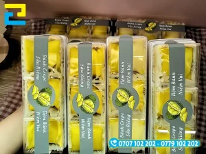 Quy trình tiếp nhận yêu cầu, in ấn kỹ thuật số và giao hàng tem bánh crepe tại xưởng In Ấn 2H