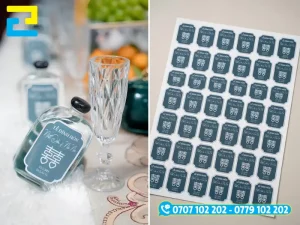 4 kiểu dáng tem cưới phổ biến gồm hình chữ nhật, hình vòm arch, hình tròn và hình đa giác