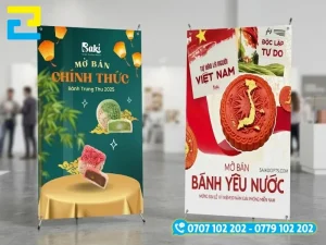 Xưởng In Ấn 2H với hệ thống máy in UV hiện đại, in standee sắc nét, nhanh chóng