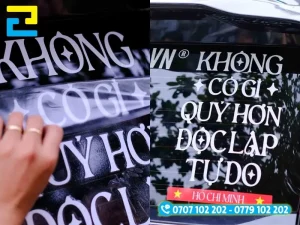 Mẫu nhãn dán 2/9 in công nghệ DTF