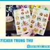 Mẫu In Sticker Trung Thu Sáng Tạo Theo Yêu Cầu, Giao Ngay
