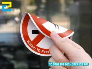Công Ty In Ấn 2H có hỗ trợ in mẫu thử decal 2 mặt