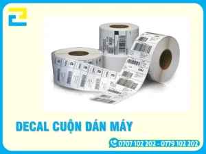 Chuyên In Decal Cuộn Dán Máy Giá Rẻ Lấy Nhanh Tại TPHCM