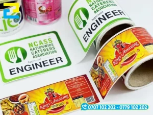Hình thức in decal cuộn dán máy được ứng dụng rất rộng rãi trong nhiều lĩnh vực