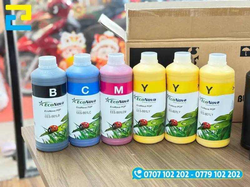 Decal dán thân chai nhựa sản phẩm phân bón