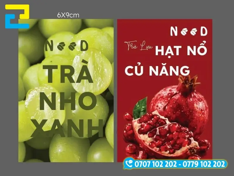 Mẫu thiết kế decal theo yêu cầu khách hàng