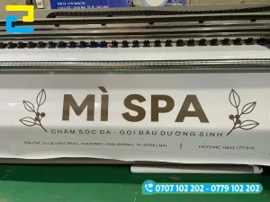 Mẫu decal logo công ty, thương hiệu in khổ lớn