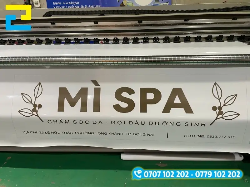 Mẫu decal logo công ty, thương hiệu in khổ lớn