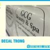 In Decal Trong, Trong Suốt Giá Rẻ, Sắc Nét, Bám Dính Tốt