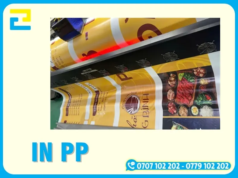 In PP, Decal PP Giá Rẻ, Cán Màng Chống Nước Chất Lượng Cao