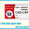 In Tem Dán Gạch Men Giá Rẻ, Chống Thấm, Giao Tận Nơi