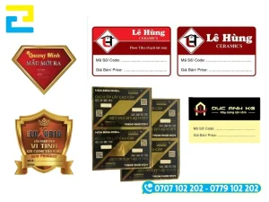 Quy trình đặt in tem dán gạch men nhanh chóng với 4 bước tại In Ấn 2H