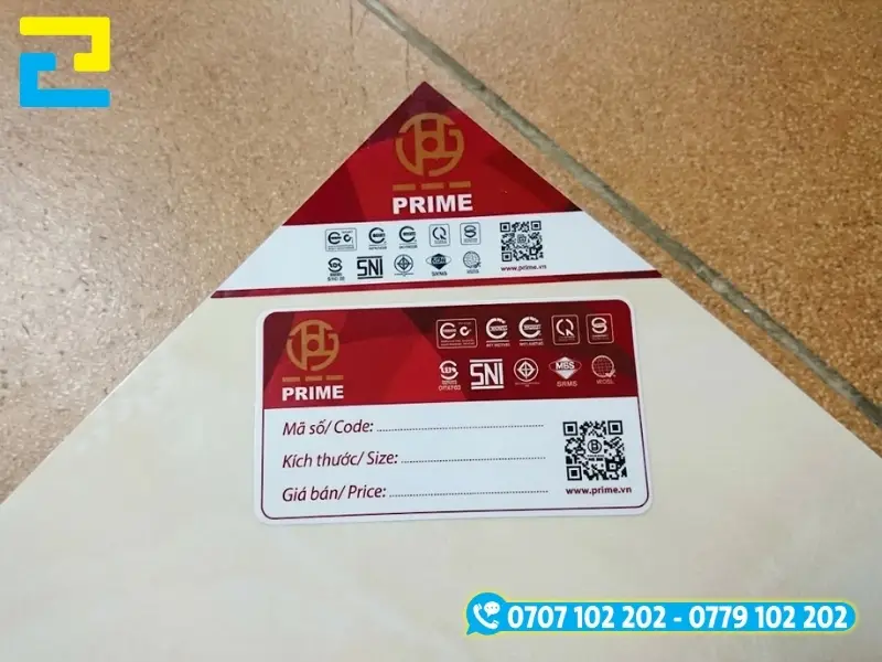Xưởng In Ấn 2H miễn phí thiết kế, in tem sắc nét, đẹp mắt với giá rẻ tại xưởng
