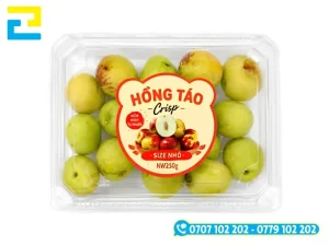 Mã PLU trên tem dán hoa quả hỗ trợ phân loại xuất xứ tại quầy thanh toán siêu thị
