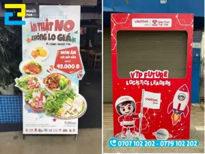 Xưởng In Ấn 2H in formex sắc nét, cắt tạo hình theo thiết kế