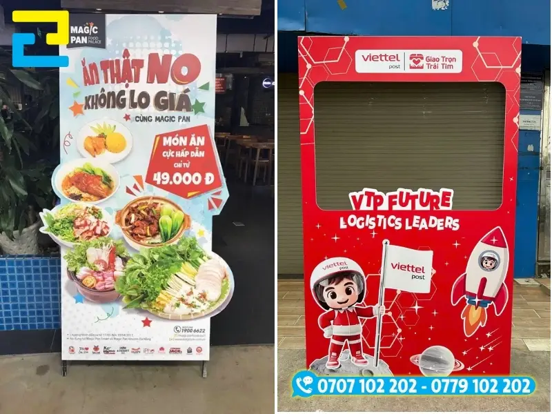 Xưởng In Ấn 2H in formex sắc nét, cắt tạo hình theo thiết kế