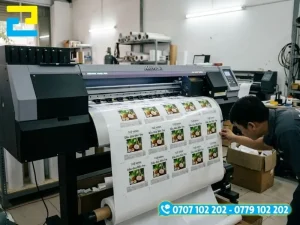 Quy trình in tem dầu dừa 5 bước từ tư vấn, duyệt mẫu in đến gia công bế thành phẩm tem dầu dừa tại xưởng In Ấn 2H