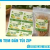 In Tem Dán Túi Zip Giá Rẻ, Mẫu Đẹp, Đa Dạng Kích Thước
