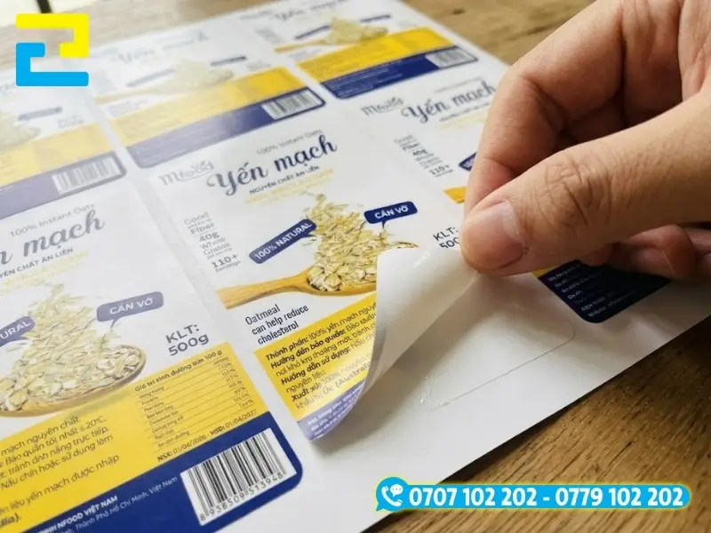 In Ấn 2H tư vấn chất liệu decal phù hợp, báo giá nhanh chóng