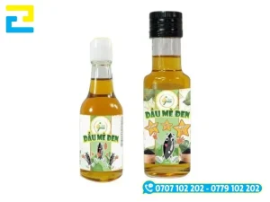 Gia công sau in tem dầu mè đen gồm cán màng, bế demi tem