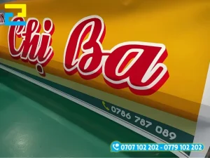 Đơn vị In Ấn Quảng Cáo 2H còn cung cấp dịch vụ in bạt khổ lớn để phục vụ nhu cầu khách hàng