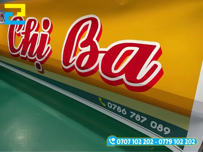 Đơn vị In Ấn Quảng Cáo 2H còn cung cấp dịch vụ in bạt khổ lớn để phục vụ nhu cầu khách hàng